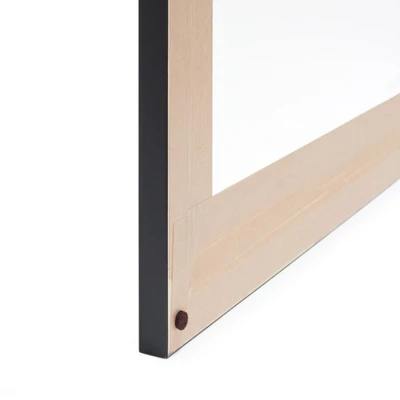 Jennikcole Life In Chaos And Peace Black/Green Framed Wall Canvas - Deny Designs 3 Jennikcole Life In Chaos And Peace Black/Green Framed Wall Canvas - Deny Designs