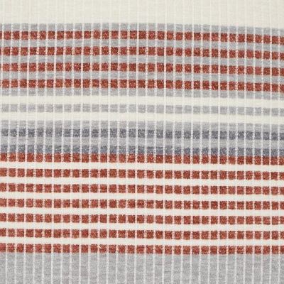 18"x18" Freja Striped Chenille Woven Square Throw Pillow - Evergrace 4 18"x18" Freja Striped Chenille Woven Square Throw Pillow - Evergrace - Image 2