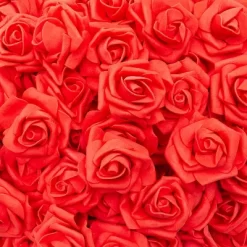 Bright Creations 200 Pack Fake Red Roses, 2 Inch Stemless Foam Flowers For Wall Decorations, Wedding Receptions, Faux Bouquets, Spring Decor -Fashion Home Decor Store GUEST 8bc07316 ed03 4c5d bc45 189fe6bce7c6