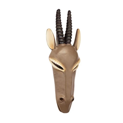 Design Toscano Serengeti Animal Wall Mask: Gemsbok 5 Design Toscano Serengeti Animal Wall Mask: Gemsbok - Image 3