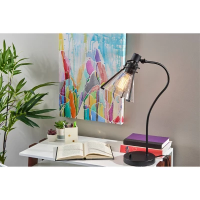 Beckett Desk Lamp Black - Adesso 5 Beckett Desk Lamp Black - Adesso - Image 3