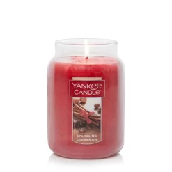 Classic 22oz 'SPARKLING CINAMMON CHRISTMAS COOKIE' Original Large Jar - Yankee Candle -Fashion Home Decor Store GUEST 8d411dfb 5f7e 47e9 9019 0f54916be6a5