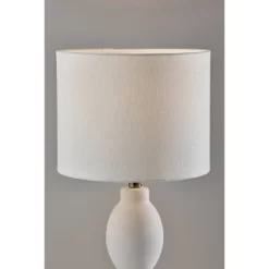 Naomi Table Lamp Speckled Ceramic White - Adesso -Fashion Home Decor Store GUEST 91034159 17c2 45ee 800b f919a91ab399