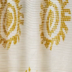 1pc 50"x84" Light Filtering Jacquard Curtain Panel Gold - Opalhouse™ Designed With Jungalow™ 7 1pc 50"x84" Light Filtering Jacquard Curtain Panel Gold - Opalhouse™ Designed With Jungalow™ -Fashion Home Decor Store GUEST 914fca59 4940 4a38 977a d369d522b944
