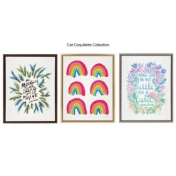 18" X 24" Sylvie Little Fierce Lavender And Mint Framed Canvas Wall Art By Cat Coquillette Gray - Kate And Laurel 10 18" X 24" Sylvie Little Fierce Lavender And Mint Framed Canvas Wall Art By Cat Coquillette Gray - Kate And Laurel -Fashion Home Decor Store GUEST 91dd7c79 db4b 4839 a573 107bc66a7978