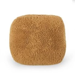 Moloney Modern Microfiber Chenille Round Pouf - Christopher Knight Home -Fashion Home Decor Store GUEST 91efeedf 7b0c 4760 a410 ab03f7e06fe9