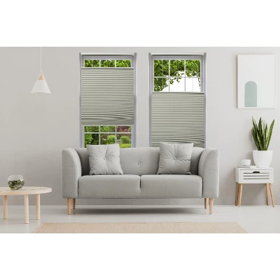 Linen Avenue Cordless Top Down Bottom Up Blackout Cellular Shade, Seashell 6 Linen Avenue Cordless Top Down Bottom Up Blackout Cellular Shade, Seashell - Image 4