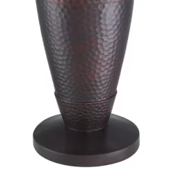 Regency Hill Fallon Rustic Industrial Floor Lamps With Tray Table 66" Tall Set Of 2 Bronze Hammered USB And Outlet Oatmeal Shade For Living Room House -Fashion Home Decor Store GUEST 921fdcaa 6e6b 4576 bbe1 5c3abf486c11