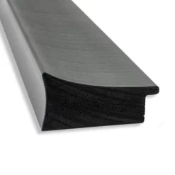 33" X 27" Non-Beveled Elegant Brushed Pewter Wall Mirror - Amanti Art