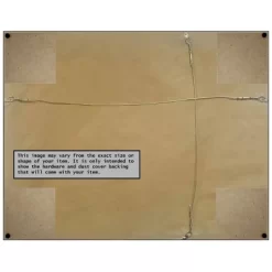 Parlor Framed Bathroom Vanity Wall Mirror White - Amanti Art -Fashion Home Decor Store GUEST 94224ced b594 4d8e aca5 5e2891f38b74