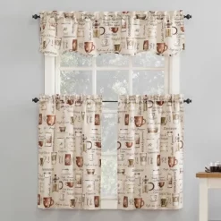 Bristol Coffee Shop Semi-Sheer Rod Pocket Kitchen Curtain Valance And Tiers Set Ivory - No. 918 13 Bristol Coffee Shop Semi-Sheer Rod Pocket Kitchen Curtain Valance And Tiers Set Ivory - No. 918 -Fashion Home Decor Store GUEST 94adae33 6fc2 48c6 b86c 3823f62e1b94