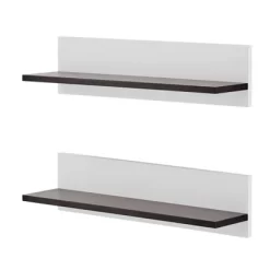 23.62" Set Of 2 Repose Display Photo Ledge Shelves - Danya B. 30 23.62" Set Of 2 Repose Display Photo Ledge Shelves - Danya B. -Fashion Home Decor Store GUEST 94b649da 534b 4983 8648 f91bb07101ea