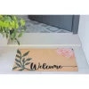 Shiraleah "Welcome" Floral Print Rectangle Doormat -Fashion Home Decor Store GUEST 95ca1b60 db5c 47bc bce9 9c1469d49c2a