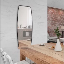 18" X 48" Caskill Full Length Wall Mirror Black - Kate & Laurel All Things Decor -Fashion Home Decor Store GUEST 960e724a 3506 44d8 a33c ecc3d5a5c3fc