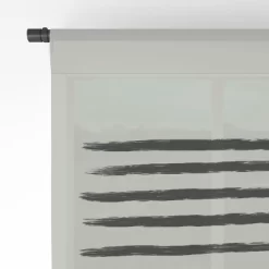 BohomadicStudio Minimal Series Black Striped Arch Single Panel Sheer Window Curtain - Society 6 -Fashion Home Decor Store GUEST 96753a10 408e 4565 8ae4 8bb98fd42144