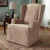 Soft Suede Wing Chair Slipcover - Sure Fit 2 Soft Suede Wing Chair Slipcover - Sure Fit -Fashion Home Decor Store GUEST 98626ed4 decd 4187 b99f cbd59a67c1a4