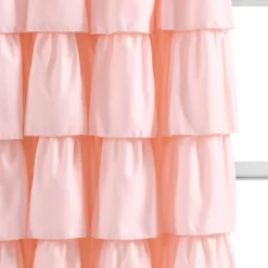 50"x84" Ruffle Light Filtering Window Curtain Panels - Lush Décor 7 50"x84" Ruffle Light Filtering Window Curtain Panels - Lush Décor -Fashion Home Decor Store GUEST 9bb410be 0fe7 474a 8259 aa97479b078a