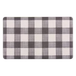 World Rug Gallery Checkered Plaid Anti-Fatigue Standing Mat -Fashion Home Decor Store GUEST 9d997514 d89c 43ba a57c 4b7f12f53e6f