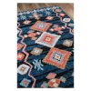 2'x3' Shapes Tufted Accent Rug Navy - Momeni