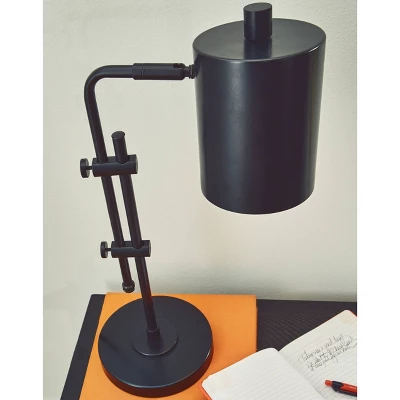 Baronvale Metal Desk Lamp Black - Signature Design By Ashley 4 Baronvale Metal Desk Lamp Black - Signature Design By Ashley - Image 2