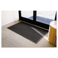 2'x3' Rectangle Solid Plastic Floor Mat Black - Guardian -Fashion Home Decor Store GUEST 9f786ec8 2699 43d7 8160 ef013770bf84