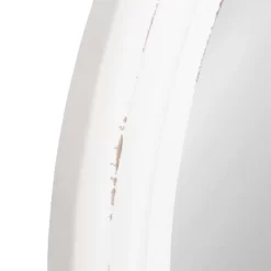 28" Mansell Round Wall Mirror White - Kate & Laurel All Things Decor 10 28" Mansell Round Wall Mirror White - Kate & Laurel All Things Decor -Fashion Home Decor Store GUEST 9f893332 8a2c 4734 8ad5 7aabaf671a1d