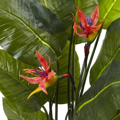 Nearly Natural 58-in Bird Of Paradise Plant (Real Touch) 3 Nearly Natural 58-in Bird Of Paradise Plant (Real Touch)