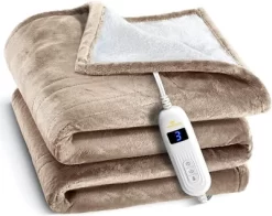 Heated Blanket With Hand Controller - Machine Washable Electric Blanket With 10 Heating Settings And Auto Shut-Off (50 X 60) - MedicaKingUsa -Fashion Home Decor Store GUEST 9fa2a316 f2ce 4578 a7fe fd51d41d2711