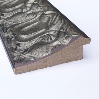 20" X 54" Non-Beveled Silver Luxor Wood On The Door Mirror - Amanti Art 3 20" X 54" Non-Beveled Silver Luxor Wood On The Door Mirror - Amanti Art