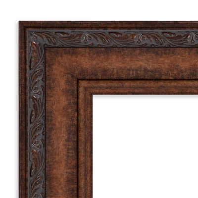 28" X 34" Beveled Decorative Bronze Wall Mirror - Amanti Art 4 28" X 34" Beveled Decorative Bronze Wall Mirror - Amanti Art - Image 2