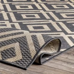 NuLOOM Jayne Geometric Diamond Indoor/Outdoor Area Rug -Fashion Home Decor Store GUEST a12699c0 e5ec 431b a790 240c5e5adb4e