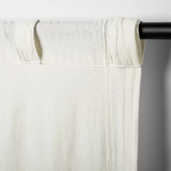 Tonal Texture Curtain Panel Sour Cream - Hearth & Hand™ With Magnolia 11 Tonal Texture Curtain Panel Sour Cream - Hearth & Hand™ With Magnolia -Fashion Home Decor Store GUEST a3759400 9398 4b46 97a0 2fba23657e88