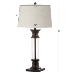 32" (Set Of 2) Hunter Metal/Glass Table Lamp (Includes Energy Efficient Light Bulb) - JONATHAN Y 7 32" (Set Of 2) Hunter Metal/Glass Table Lamp (Includes Energy Efficient Light Bulb) - JONATHAN Y -Fashion Home Decor Store GUEST a46fbbee ed05 496e 9d11 13c66094d9d0