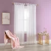Betsey Johnson Solid Sheer Sheer- 2 Piece- Drapes, White- 74X84 2 Betsey Johnson Solid Sheer Sheer- 2 Piece- Drapes, White- 74X84 -Fashion Home Decor Store GUEST a609bc13 f20e 4c06 b526 188619eeb02d