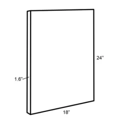 18" X 24" Sylvie Basketball Net Framed Canvas Wall Art By Shawn St. Peter Gray - DesignOvation -Fashion Home Decor Store GUEST a6b2c859 63c5 4961 92f2 ed5be7bae23a