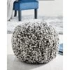 Latricia Pouf Black/White - Signature Design By Ashley -Fashion Home Decor Store GUEST a6dd7500 6a0a 4e02 ac10 758047d7a384