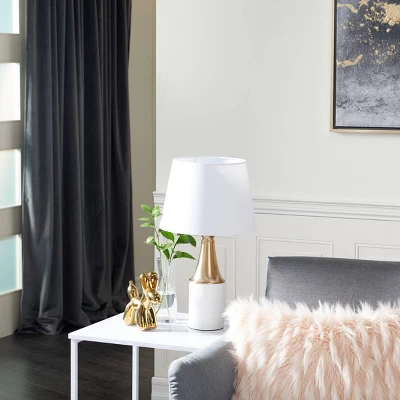 Traditional Metal Table Lamp White - CosmoLiving By Cosmopolitan 3 Traditional Metal Table Lamp White - CosmoLiving By Cosmopolitan