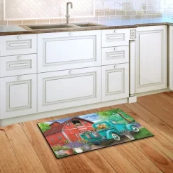 Farm In Spring Doormat Indoor Outdoor 30" X 18" Briarwood Lane -Fashion Home Decor Store GUEST a890ac0e a169 42ac 8784 de980823515d