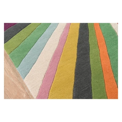 Delhi Harrington Stripe Tufted Accent Rug - Momeni 6 Delhi Harrington Stripe Tufted Accent Rug - Momeni - Image 4