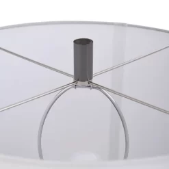 Round Metal Floor Lamp With Crystal Accent Black/Nickel - StyleCraft 12 Round Metal Floor Lamp With Crystal Accent Black/Nickel - StyleCraft -Fashion Home Decor Store GUEST a94d6ed6 952e 4a43 8546 a034b34161fd