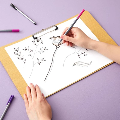 Juvale Extra Large Wooden Clipboard For Drawing, 11x17.3 Inch Horizontal Wood Lap Board With Clip 4 Juvale Extra Large Wooden Clipboard For Drawing, 11x17.3 Inch Horizontal Wood Lap Board With Clip - Image 2