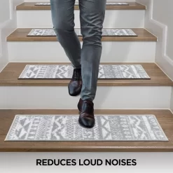 World Rug Gallery Modern Geometric Non-Slip Stair Treads 13 World Rug Gallery Modern Geometric Non-Slip Stair Treads -Fashion Home Decor Store GUEST a9c9f9cd f64d 46f3 876a 5b56b7d7c1ca