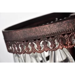 9.84" X 9.84" X 49.62" 3-Light Eresu Chandelier Brown - Warehouse Of Tiffany -Fashion Home Decor Store GUEST ab11fd39 0a6b 4d1c b509 82b5a63c8c25