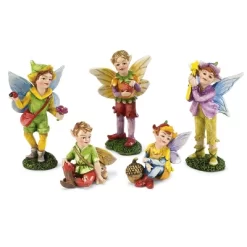 HearthSong Fairy Village Set With Five Decorative Resin Houses And 10 Nature-Themed Fairies -Fashion Home Decor Store GUEST abef8cc7 f4fb 4739 bfd2 0798a1161aec