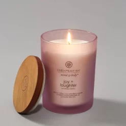 Glass Jar Candle Cranberry Dahlia - Chesapeake Bay Candle