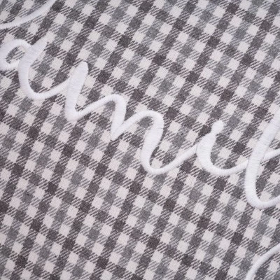 18"x18" Brenner Plaid Family Square Throw Pillow - Evergrace 4 18"x18" Brenner Plaid Family Square Throw Pillow - Evergrace - Image 2