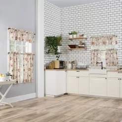 Bristol Coffee Shop Semi-Sheer Rod Pocket Kitchen Curtain Valance And Tiers Set Ivory - No. 918 16 Bristol Coffee Shop Semi-Sheer Rod Pocket Kitchen Curtain Valance And Tiers Set Ivory - No. 918 -Fashion Home Decor Store GUEST addd8029 17ba 479c b8dd 578db429136e