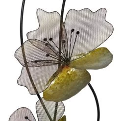 Metal Floral Wall Decor With Black Frame Set Of 2 Black - Olivia & May -Fashion Home Decor Store GUEST ae02d585 7057 428f 982f c6ae0d1d1f4a