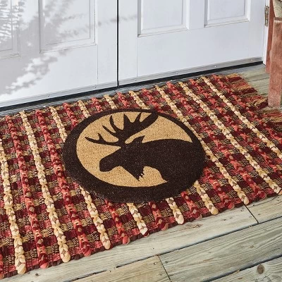 Park Designs Kennebec Moose Doormat 1'6''x2'6'' 3 Park Designs Kennebec Moose Doormat 1'6''x2'6''