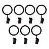 Versailles Home Fashions 7pk Steel Clip Window Curtain Rings - Espresso Brown -Fashion Home Decor Store GUEST aeaf1f1a 9cf7 4b95 8370 536788a690e7
